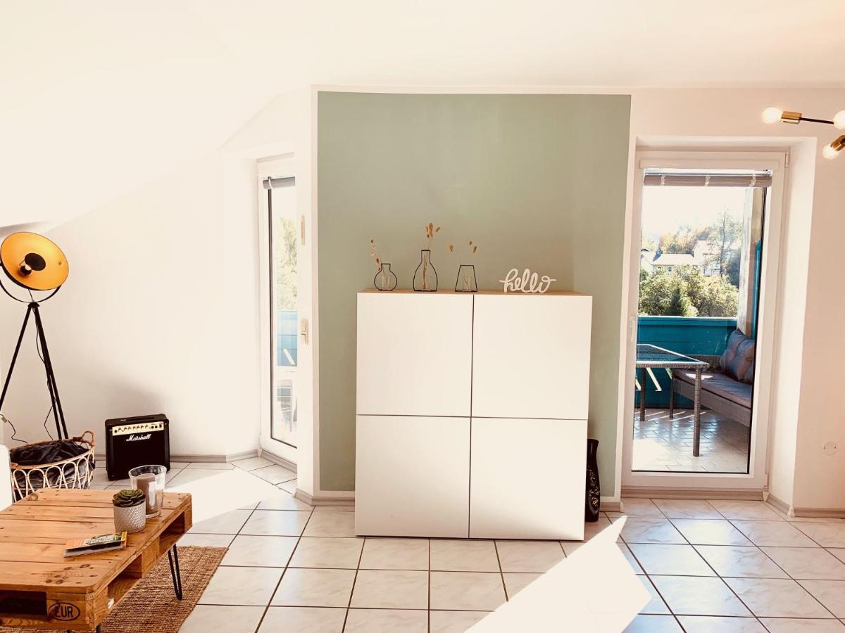 Moderne Ferienwohnung mit herrlicher Fernsicht Zwiesel Exterior foto